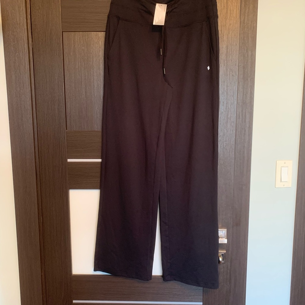 Black Wide-Leg Pants